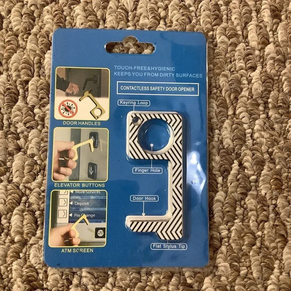 Touch Free & Hygenic Key Keeps You From Dirty Surfaces New - Picture 1 of 1